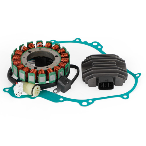Magneto Stator+Voltage Rectifier+Gasket For Yamaha YXR 450 Rhino YXR45F 06-09 Magneto Stator+Voltage Rectifier+Gasket For Yamaha YXR 450 Rhino YXR45F 06-09