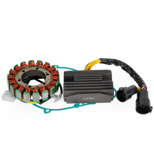 Magneto Stator+Voltage Rectifier+Gasket For Kawasaki Ninja ZX9R ZX-9R 2000-2003 Magneto Stator+Voltage Rectifier+Gasket For Kawasaki Ninja ZX9R ZX-9R 2000-2003