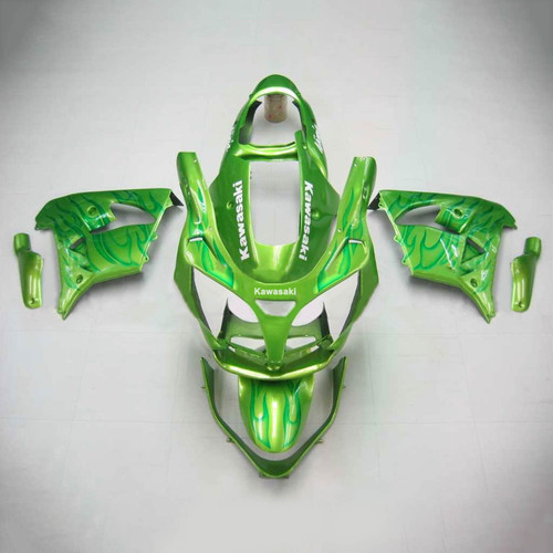 Injection Fairing Kit Bodywork Plastic ABS fit For Kawasaki ZX9R 2000-2001 109