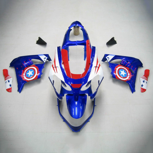Injection Fairing Kit Bodywork Plastic ABS fit For Kawasaki ZX9R 2000-2001 114