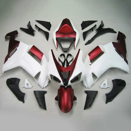 Injection Fairing Kit Bodywork Plastic ABS fit For Kawasaki ZX6R 636 2007-2008 133