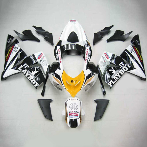 Injection Fairing Kit Bodywork Plastic ABS fit For Kawasaki ZX10R 2004-2005 104