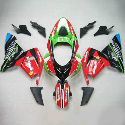Injection Fairing Kit Bodywork Plastic ABS fit For Kawasaki ZX10R 2004-2005 106