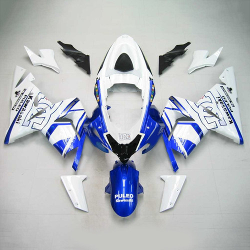 Injection Fairing Kit Bodywork Plastic ABS fit For Kawasaki ZX10R 2004-2005 116