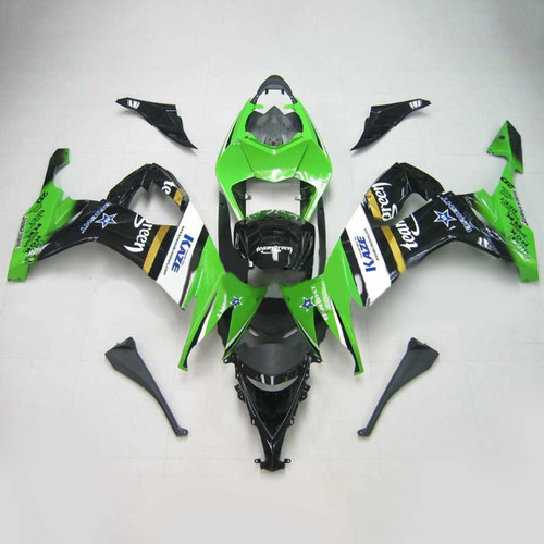 Injection Fairing Kit Bodywork Plastic ABS fit For Kawasaki ZX10R 2008-2010 103