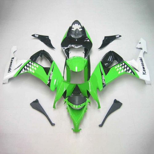 Injection Fairing Kit Bodywork Plastic ABS fit For Kawasaki ZX10R 2008-2010 107