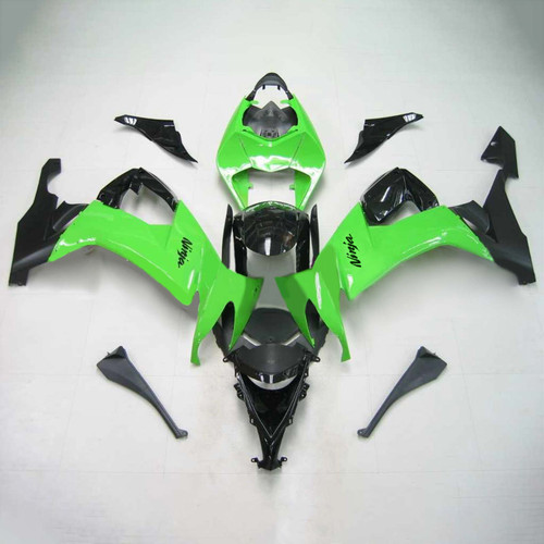 Injection Fairing Kit Bodywork Plastic ABS fit For Kawasaki ZX10R 2008-2010 112