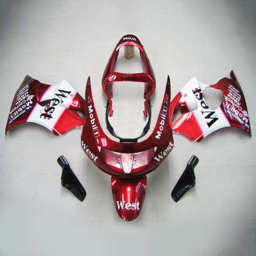 Injection Fairing Kit Bodywork Plastic ABS fit For Kawasaki ZX6R 1998-1999 105