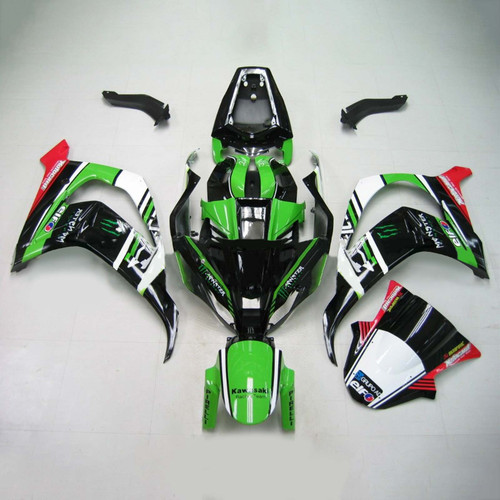 Injection Fairing Kit Bodywork Plastic ABS fit For Kawasaki ZX10R 2011-2015 113