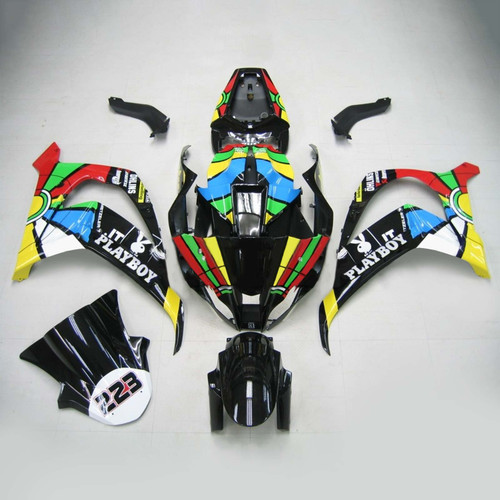 Injection Fairing Kit Bodywork Plastic ABS fit For Kawasaki ZX10R 2011-2015 117