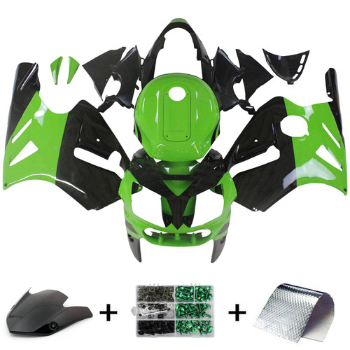 2002-2005 Kawasaki ZX12R Amotopart Injection Fairing Kit Bodywork Plastic ABS #105