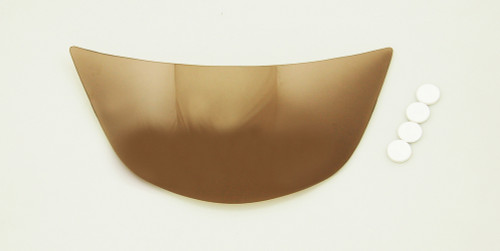 Headlight Lens Shield Cover for Kawasaki ZX 6R (1994-1997) Smoke Headlight Lens Shield Cover for Kawasaki ZX 6R (1994-1997) Smoke
