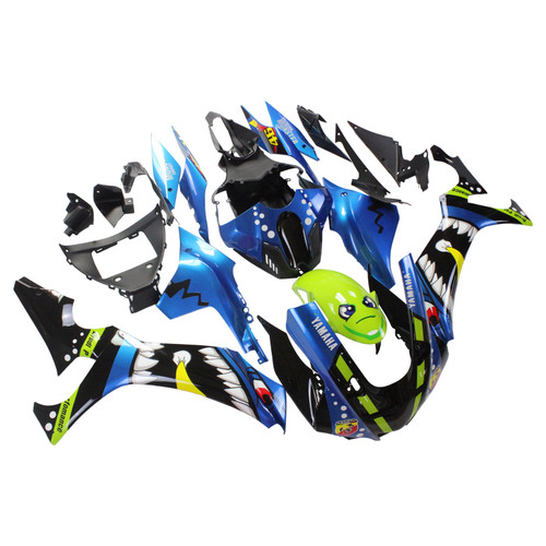 2020-2022 Yamaha YZF R1 Amotopart Injection Fairing Kit Bodywork Plastic ABS #105