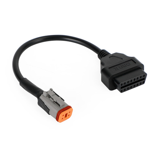 OBD2 6 Pin Diagnostic Plug Adapter For SUZUKI Motorcycle Scooter ATV Cable