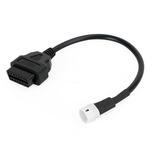 Motorcycle 3 Pin to OBD2 Diagnostic Adapter Code Scanner Cable For Yamaha X-MAX Motorcycle 3 Pin to OBD2 Diagnostic Adapter Code Scanner Cable For Yamaha X-MAX