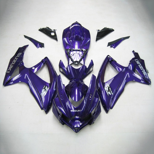 Injection Fairing Kit Bodywork Plastic ABS For Suzuki GSXR 600/750 2008-2010 K8 #109 Injection Fairing Kit Bodywork Plastic ABS For Suzuki GSXR 600/750 2008-2010 K8 #109