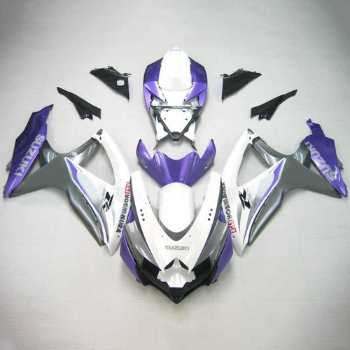 Injection Fairing Kit Bodywork Plastic ABS For Suzuki GSXR 600/750 2008-2010 K8 #121