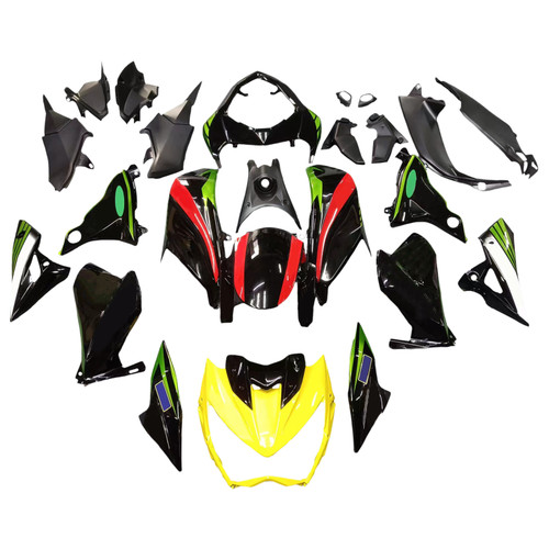 2013-2018 Kawasaki Z800 Amotopart Injection Fairing Kit Bodywork Plastic ABS #109