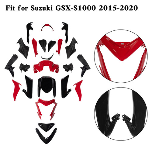 Injection Plastic Bodywork Fairing Kit for Suzuki GSX-S 1000 GSXS 2015-2020 1#