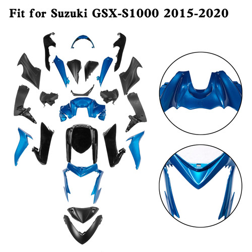 Injection Plastic Bodywork Fairing Kit for Suzuki GSX-S 1000 GSXS 2015-2020 6#