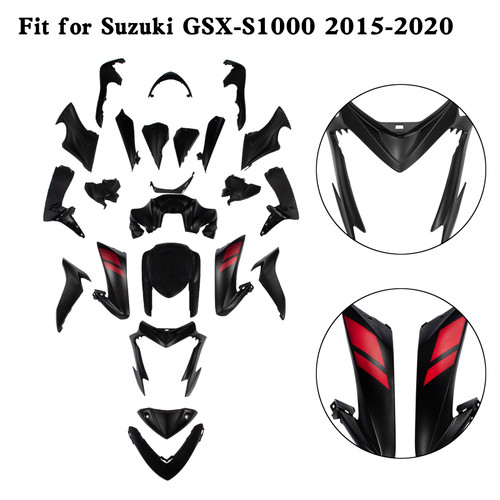 Injection Plastic Bodywork Fairing Kit for Suzuki GSX-S 1000 GSXS 2015-2020 8#