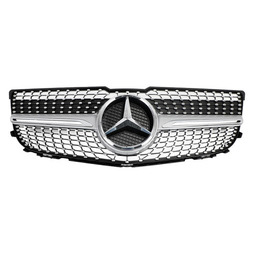 2013-2015 Mercedes Benz X204 GLK-Class Front Bumper Grille Grill Diamond 2013-2015 Mercedes Benz X204 GLK-Class Front Bumper Grille Grill Diamond