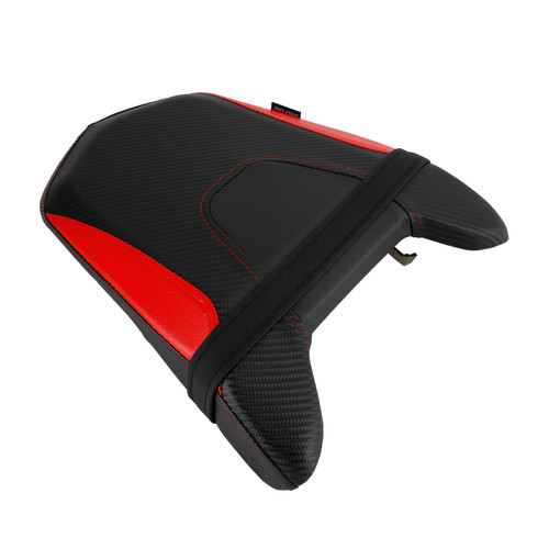 Thicken Rear Seat Passenger Cushion Flat Red For Honda Cb650R Cbr650R 19-23 Generic Thicken Rear Seat Passenger Cushion Flat Red For Honda Cb650R Cbr650R 19-23 Generic