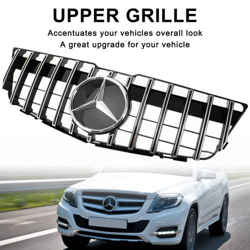 2008-2012 Mercedes-Benz GLK X204 Front Bumper Upper Grill Grille GT Style 83222277300 2008-2012 Mercedes-Benz GLK X204 Front Bumper Upper Grill Grille GT Style 83222277300