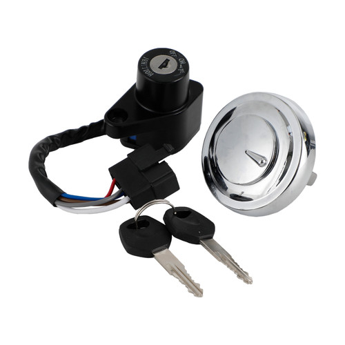 Ignition Switch & Fuel Gas Cap for Kawasaki Vulcan VN900 Custom Classic LT 06-22