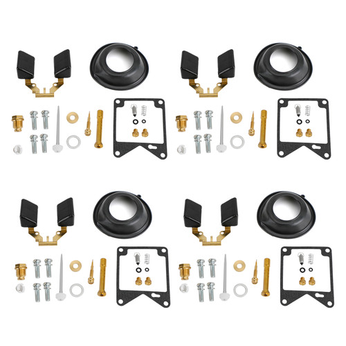 4X Carburetor Rebuild Repair Kit fit for Yamaha Virago 750 XV750 1981-1983 Generic 4X Carburetor Rebuild Repair Kit fit for Yamaha Virago 750 XV750 1981-1983 Generic