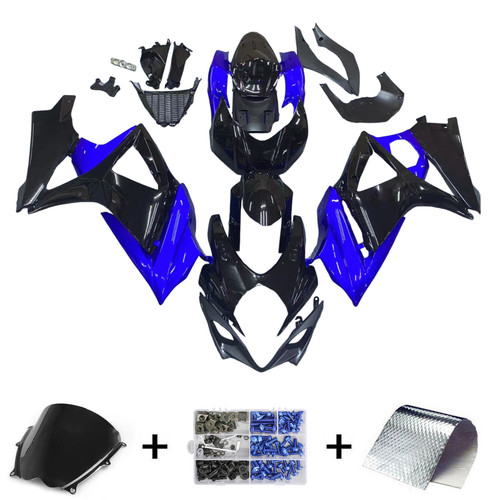 2007-2008 Suzuki GSXR1000 K7 Amotopart Injection Fairing Kit Bodywork Plastic ABS #111