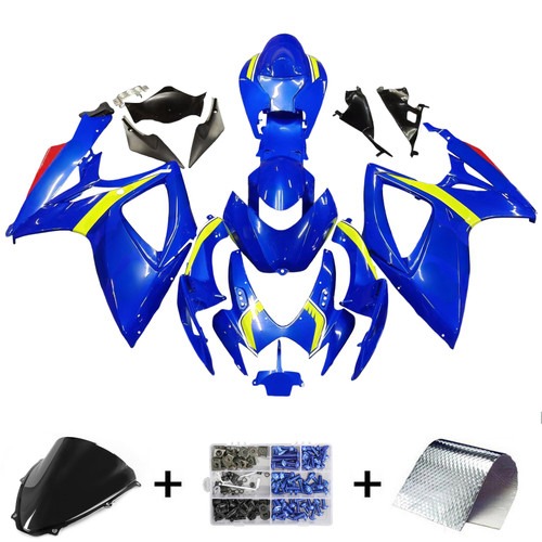2006-2007 Suzuki GSXR 600/750 K6 Amotopart Injection Fairing Kit Bodywork Plastic ABS #170