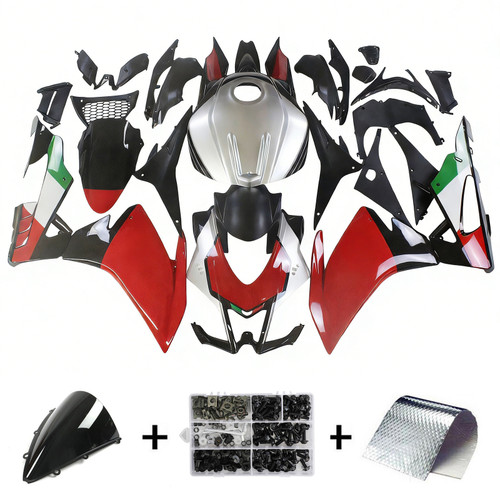 2016-2018 Aprilia RSV4 1000 Amotopart Injection Fairing Kit Bodywork Plastic #105