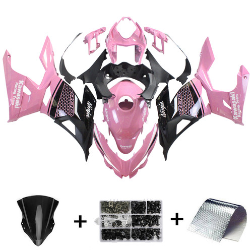 2018-2023 Kawasaki EX400/Ninja400 Amotopart Injection Fairing Kit Bodywork Plastic ABS #108