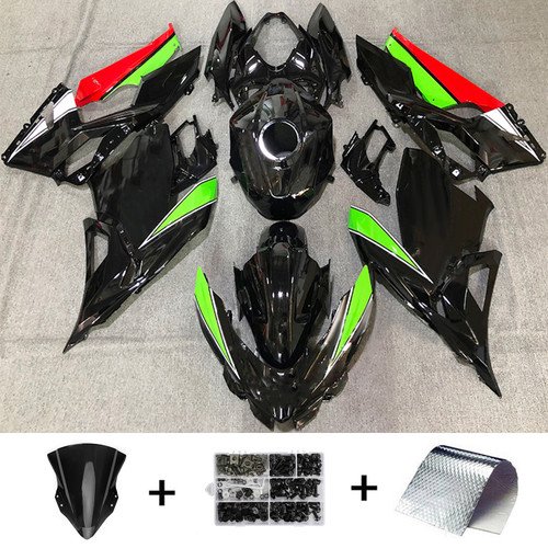 2018-2023 Kawasaki EX400/Ninja400 Amotopart Injection Fairing Kit Bodywork Plastic ABS #109