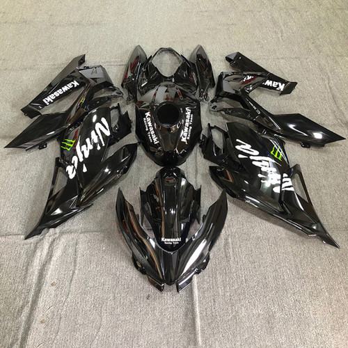 Injection Fairing Kit Bodywork Plastic ABS fit For Kawasaki EX400/Ninja400 2018-2022 #117