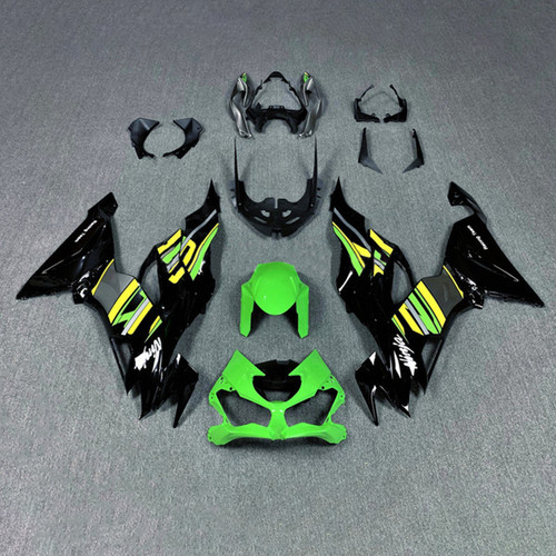 Injection Fairing Kit Bodywork Plastic ABS fit For Kawasaki ZX6R 2019-2022 #109