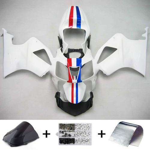 2000-2006 Honda VTR1000 RC51 Amotopart Injection Fairing Kit Bodywork Plastic ABS #103
