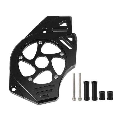 Sprocket Cover Chain Guard Protection For Kawasaki Ninja Vulcan 650 ER-6N Black