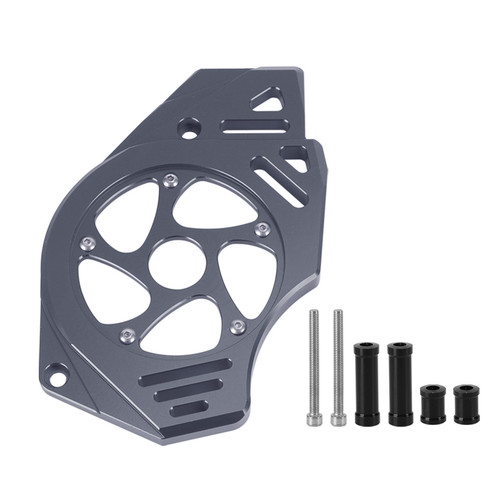 Sprocket Cover Chain Guard Protection For Kawasaki Ninja Vulcan 650 ER-6N Titanium Sprocket Cover Chain Guard Protection For Kawasaki Ninja Vulcan 650 ER-6N Titanium