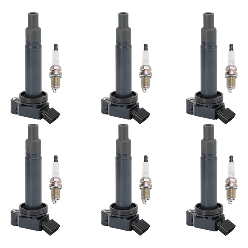 6X Ignition Coil+6X Spark Plug For Toyota Sienna 3.0L/3.3L UF267 2001-2006 6X Ignition Coil+6X Spark Plug For Toyota Sienna 3.0L/3.3L UF267 2001-2006