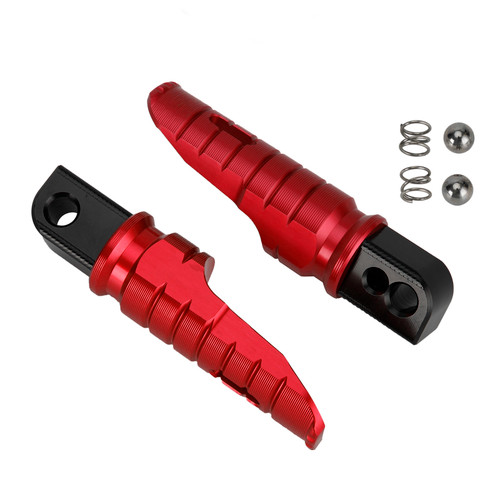 Rear Footrests Foot Peg fit for SUZUKI GSX-S125/150 GSX-R125/150 GW250 2018-2022 Red