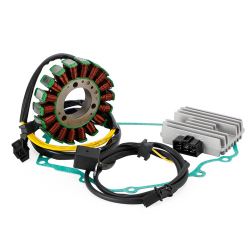 Magneto Stator+Voltage Rectifier+Gasket For Kawasaki Anhelo 250 KLE250 1993-2001 Magneto Stator+Voltage Rectifier+Gasket For Kawasaki Anhelo 250 KLE250 1993-2001