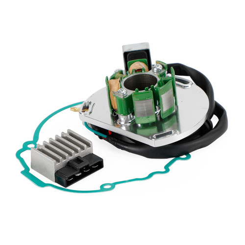 Magneto Stator+Voltage Rectifier+Gasket For SXS 125 SX EXC MXC 200 (2k-1) 00-04 Magneto Stator+Voltage Rectifier+Gasket For SXS 125 SX EXC MXC 200 (2k-1) 00-04