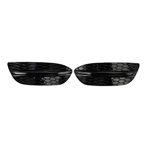 2PCS Front Fog Light Cover fit MERCEDES BENZ C-CLASS W205 2015-2018 Base Sedan