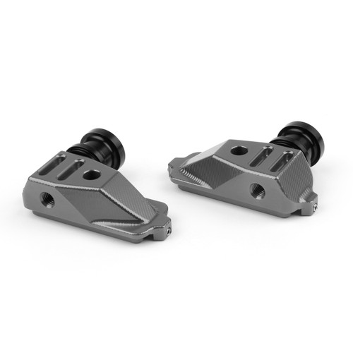 CNC Swingarm Spool Adapters Honda CBR500R (2014-2015) Gunmetal