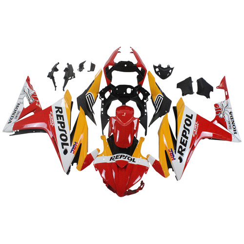 2016-2018 Honda CBR500R Amotopart Injection Fairing Kit Bodywork Plastic ABS #105