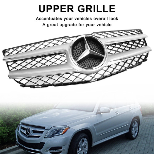 Front Hood Bumper Grill Grille 2048802983 Fit Mercedes-Benz GLK250 GLK300 GLK350