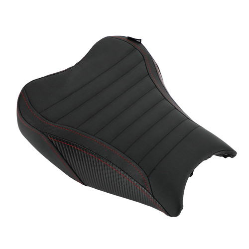 Rider Passenger Seat Front Rear Cushion Black Fit For Kawasaki Ninja Z900 17-22 Rider Passenger Seat Front Rear Cushion Black Fit For Kawasaki Ninja Z900 17-22