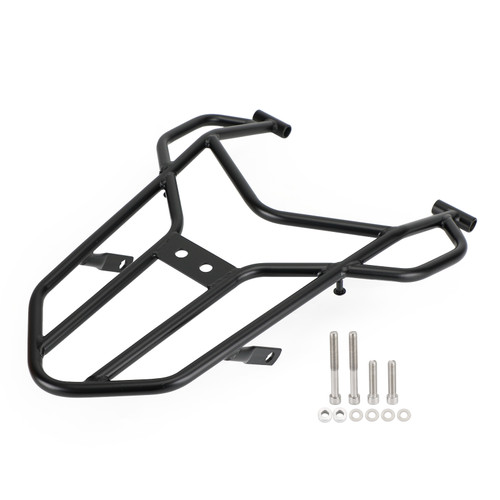 Rear Rack Luggage Carrier Black Fits Honda CRF300L CRF300 Rally 2021 2022 2023 Rear Rack Luggage Carrier Black Fits Honda CRF300L CRF300 Rally 2021 2022 2023